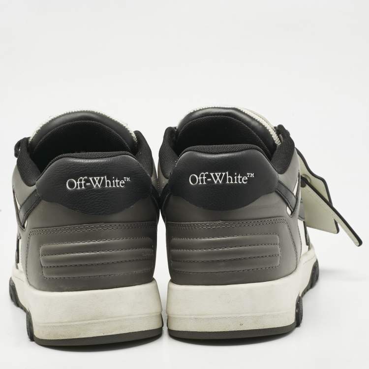 Pre Owned Off-White Multicolor Leather Out Of Office Low Top Sneakers Size 45