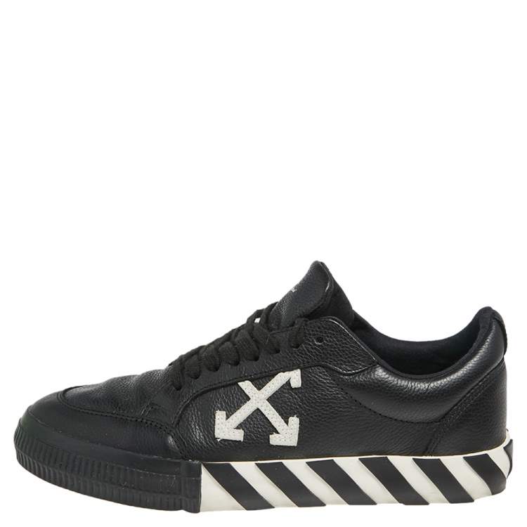 Off-White | Kids-girls Vulcanized Leather Strap Sneakers White 29