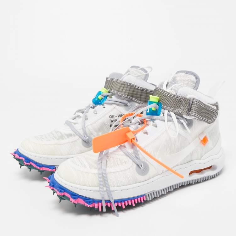 Louis Vuitton Nike Air Force 1 Low By Virgil Abloh White Green -   Worldwide Shipping