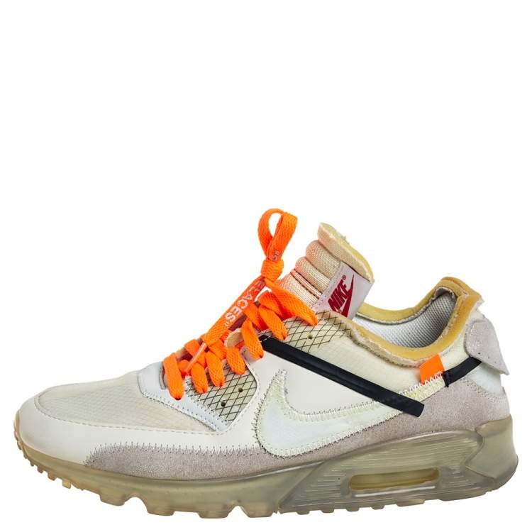 Nike Airmax 90 x off white Men's Sneakers Shoes