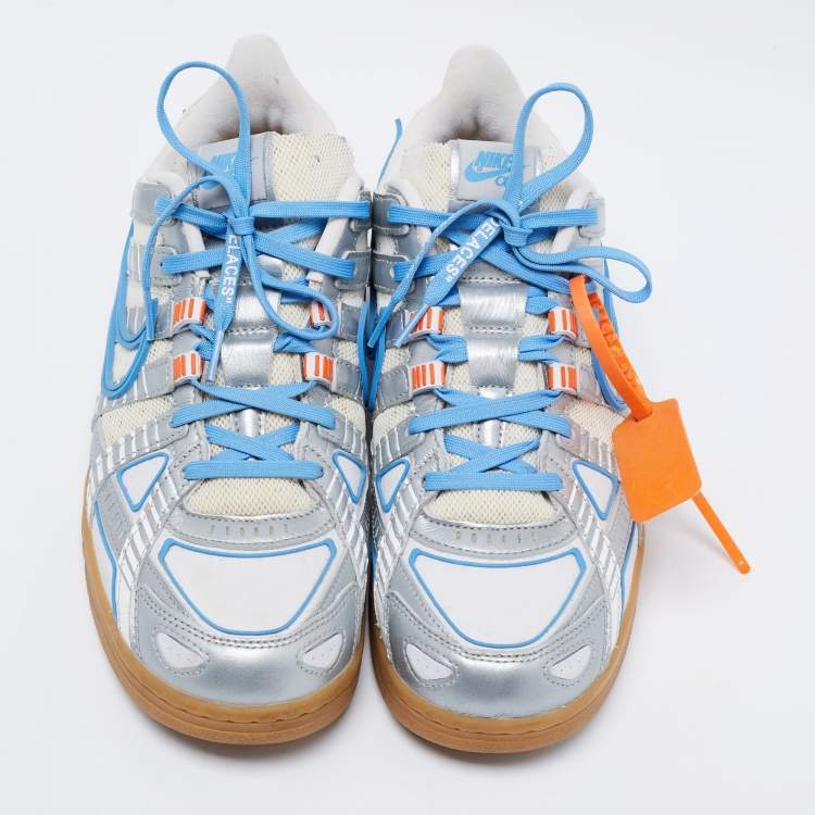 مملوكة مسبقًا Off-White x Nike Multicolor Leather And Fabric Dunk  Lace Up Sneakers Size 44
