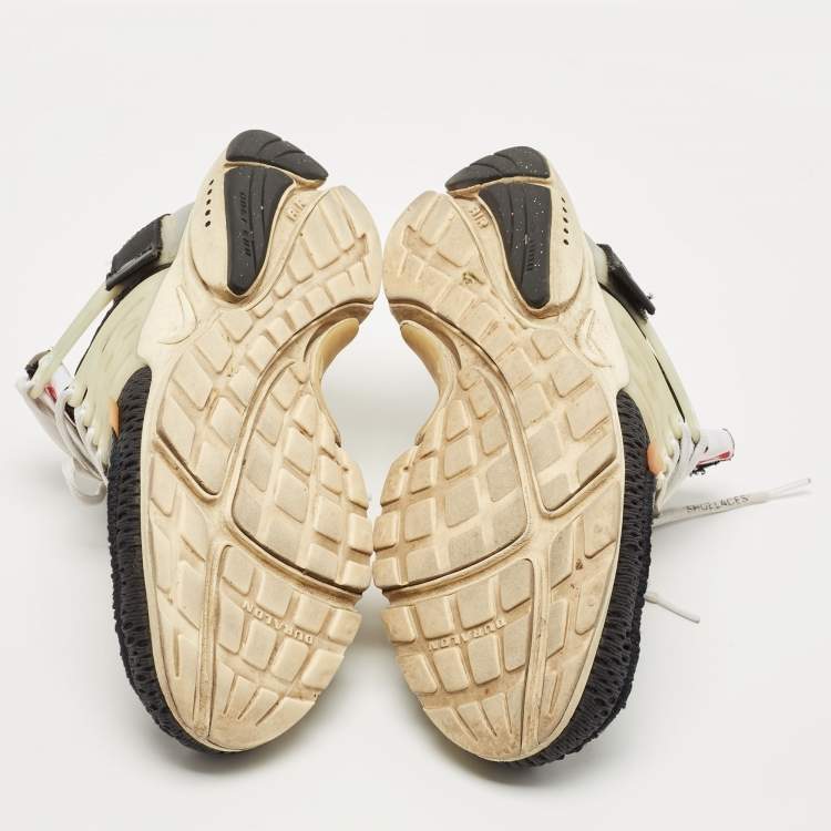 Pre Owned Off-White x Nike Black Mesh Air Presto The Ten Sneakers Size 42.5 
