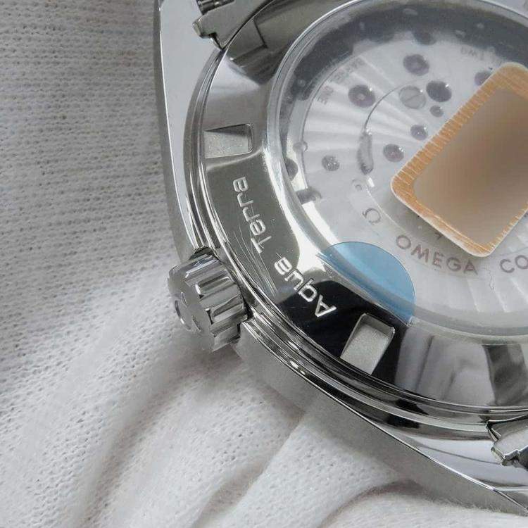 Pre Owned Omega Black Stainless Steel Seamaster Aqua Terra 231.10.42.21.01.002 Automatic Men's Wristwatch 41.5 mm