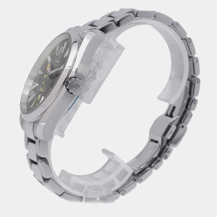 Pre Owned Omega Black Stainless Steel Seamaster Aqua Terra 231.10.42.21.01.002 Automatic Men's Wristwatch 41.5 mm