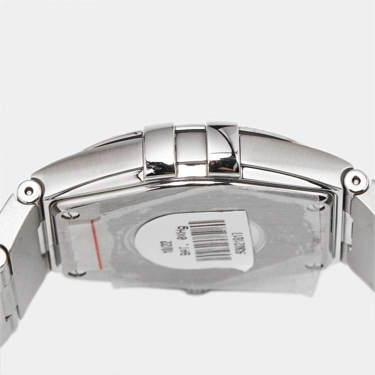 Pre Owned Omega Constellation 123.10.35.60.02.001 Silver Dial Stainless Steel Men's Wristwatch 35 mm