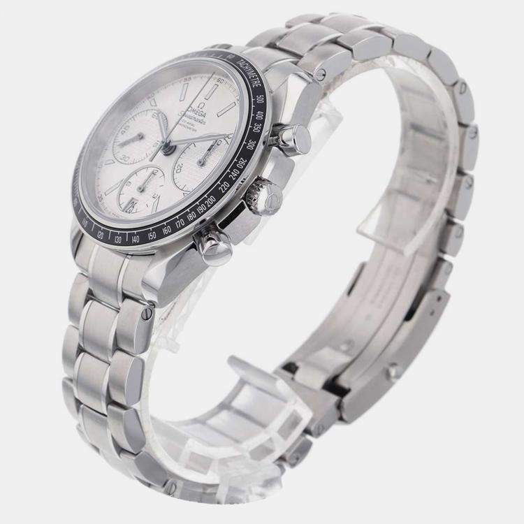 Omega Silver Stainless Steel Speedmaster Racing 326.30.40.50