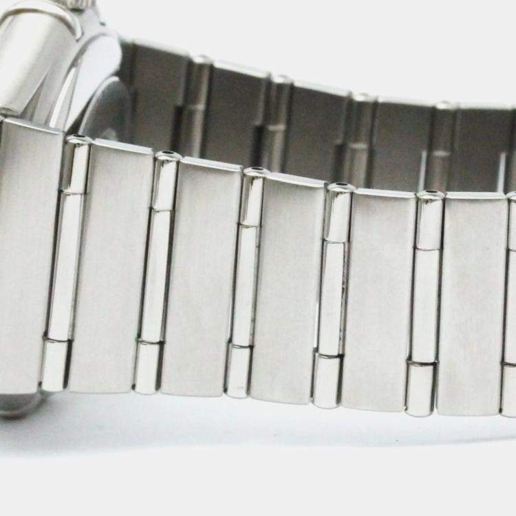 Pre Owned Omega Silver Stainless Steel Constellation Automatic Men's Wristwatch 36 mm