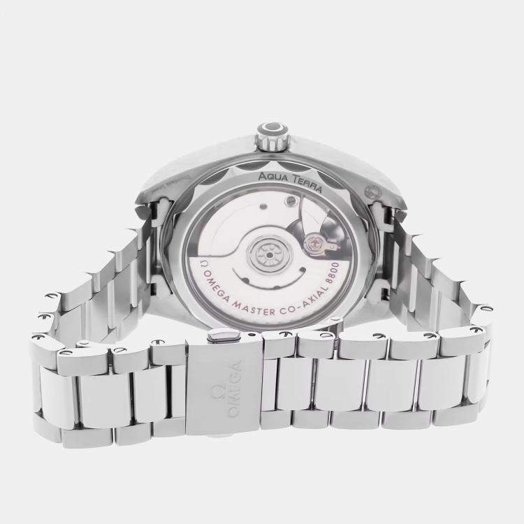 Pre Owned Omega Seamaster Aqua Terra 220.10.34.20.60.001 Automatic Men's Wristwatch 34MM