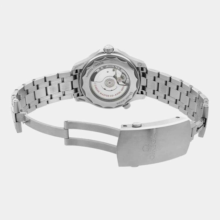 Pre Owned Omega Grey Stainless Steel Seamaster Diver 210.30.42.20.06.001 Automatic Men's Wristwatch 42 mm