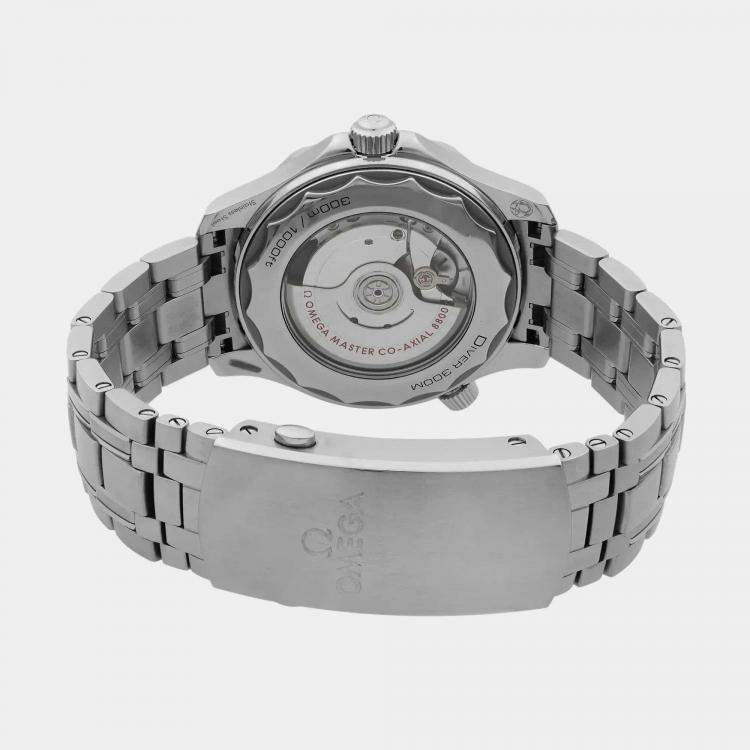 Pre Owned Omega Grey Stainless Steel Seamaster Diver 210.30.42.20.06.001 Automatic Men's Wristwatch 42 mm