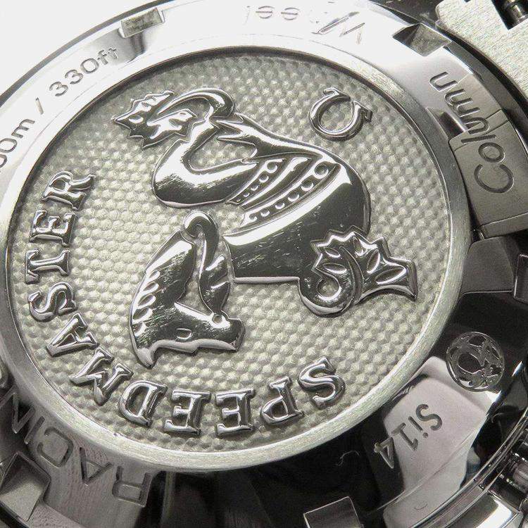 Pre Owned Omega Black Stainless Steel Speedmaster 326.30.40.50.01.002Automatic Men's Wristwatch 40mm