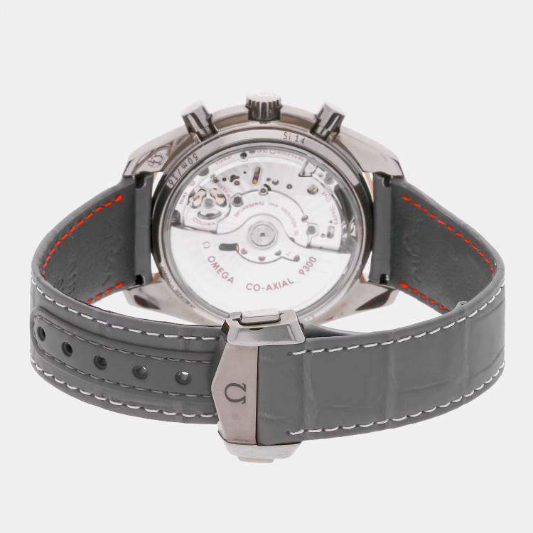 Pre Owned Omega Speedmaster Meteorite "Dark Side of the Moon" Chronograph 311.63.44.51.99.002 Automatic Ceramic Meteorite Dial Men's Wristwatch 44.25mm