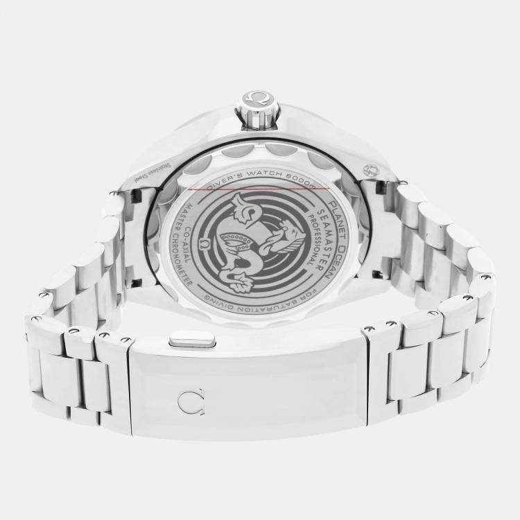 Pre Owned Omega Seamaster Planet Ocean 6000M Ultra Deep 215.30.46.21.06.001 Automatic O-MEGAStainless Steel Grey Dial Men's Wristwatch 45.5mm