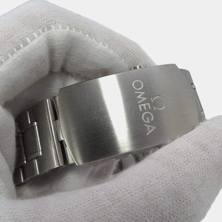 Pre Owned Omega Speedmaster 522.30.42.30.04.001 Manual Winding Silver Stainless Steel Men's Wristwatch 42 mm