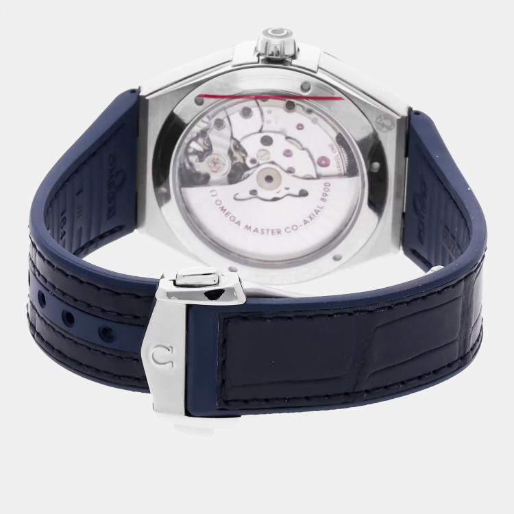 Pre Owned Omega Constellation 131.33.41.21.04.001 Automatic White Stainless Steel Men’s Wristwatch 41mm