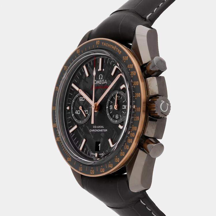 Pre Owned Omega Speedmaster Moonwatch Chronograph 311.63.44.51.99.001 Automatic Grey Ceramic Men’s Wristwatch 44mm