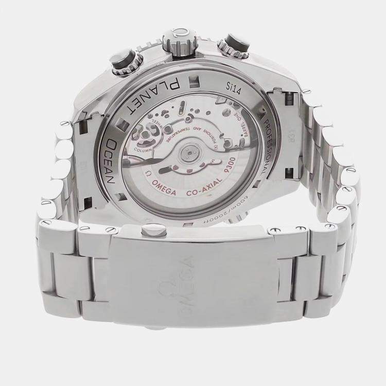 Pre Owned Omega Seamaster Planet Ocean 232.30.46.51.01.001 Automatic Black Stainless Steel Men’s Wristwatch 45 mm