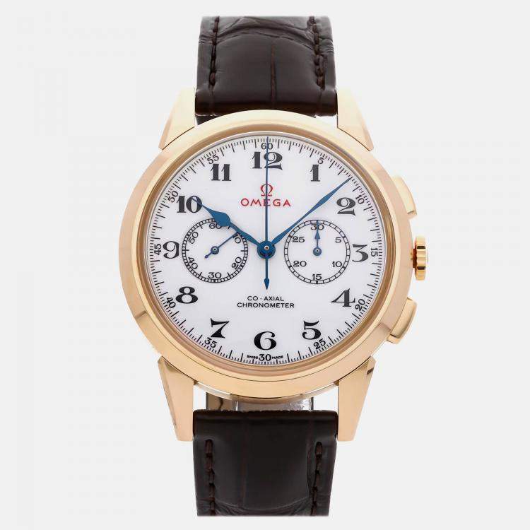Pre Owned ساعة أوميغا مجموعة الألعاب الأولمبية 522.53.39.50.04.001 مملوكة مسبقًا