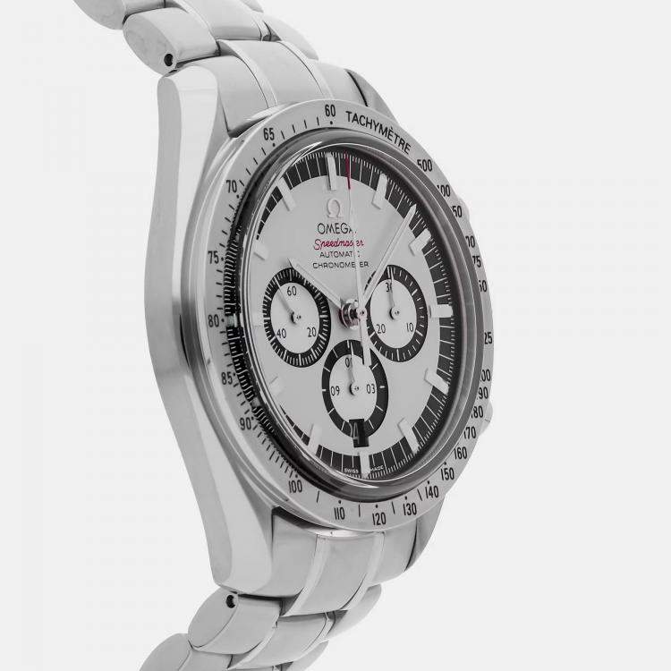 Pre Owned Omega Speedmaster 3506.31 Automatic White Stainless Steel Men’s Wristwatch 42 mm