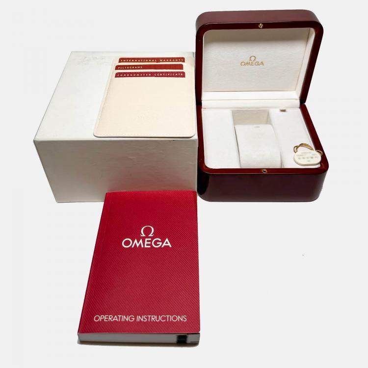 Pre Owned Omega Speedmaster 3506.31 Automatic White Stainless Steel Men’s Wristwatch 42 mm