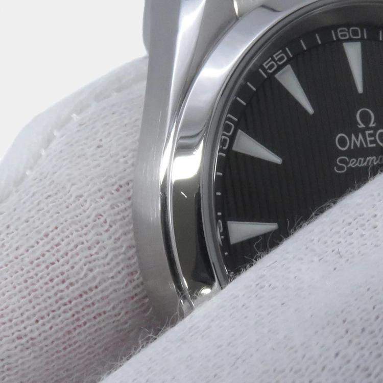 Pre Owned Omega Seamaster Aqua Terra 231.10.39.60.06.001 Quartz Grey Stainless Steel Men's Wristwatch 38.5 mm