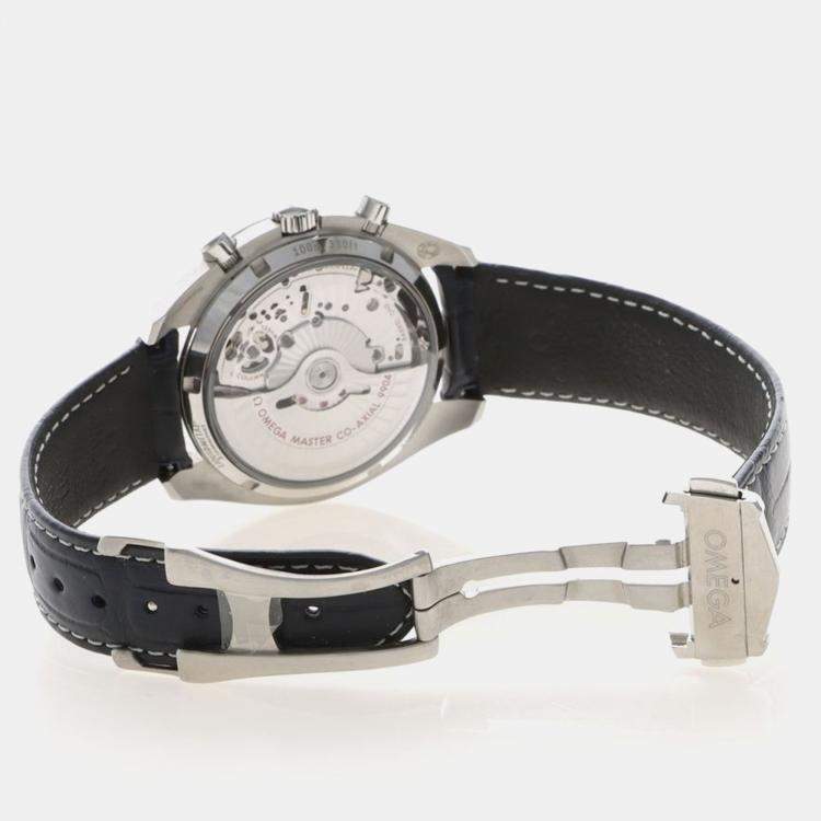 Pre Owned Omega Speedmaster Moonphase 304.33.44 Automatic Stainless Steel Men's Wristwatch 44 mm