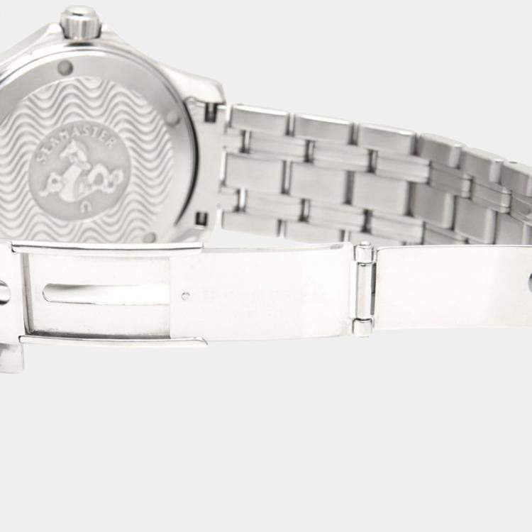 Pre Owned Omega Seamaster Automatic Stainless Stainless Steel Mens Wristwatch 36 mm