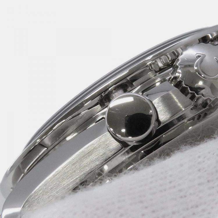 Pre Owned Omega Speedmaster 3506.31.00 Automatic White Stainless Steel Men's Wristwatch 42 mm