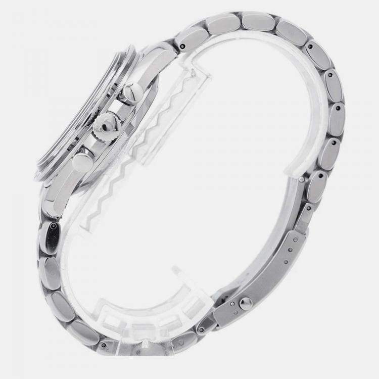 Pre Owned Omega Speedmaster 3506.31.00 Automatic White Stainless Steel Men's Wristwatch 42 mm