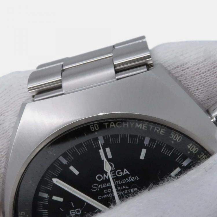 Pre Owned Omega Speedmaster 327.10.43.50.01.001 Automatic Black Stainless Steel Men's Wristwatch 42 mm