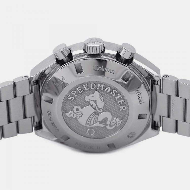 Pre Owned Omega Speedmaster 327.10.43.50.01.001 Automatic Black Stainless Steel Men's Wristwatch 42 mm