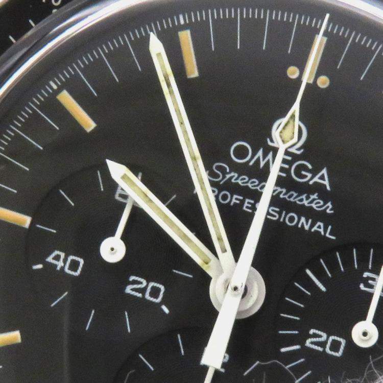 Pre Owned Omega Speedmaster Professional  Stainless Steel Black Dial3572.50.00 42 mm