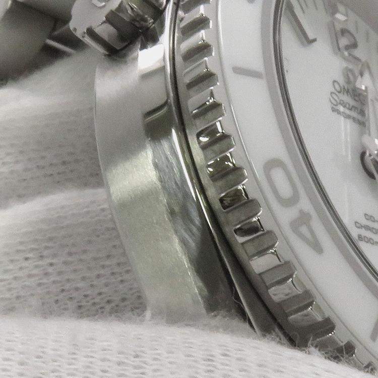Pre Owned Omega Seamaster Planet Ocean 232.30.38.20.04.001 Automatic White Stainless Steel Men’s Wristwatch 37.5 mm
