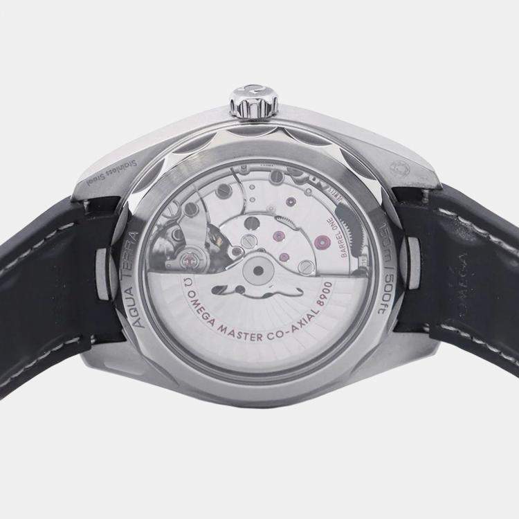 Pre Owned Omega Seamaster Aqua Terra 220.12.41.21.01.001 Automatic Black Stainless Steel Men's Wristwatch 41 mm