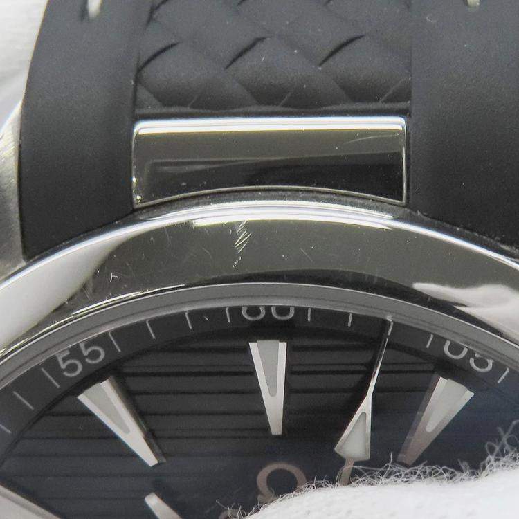 Pre Owned Omega Seamaster Aqua Terra 220.12.41.21.01.001 Automatic Black Stainless Steel Men's Wristwatch 41 mm