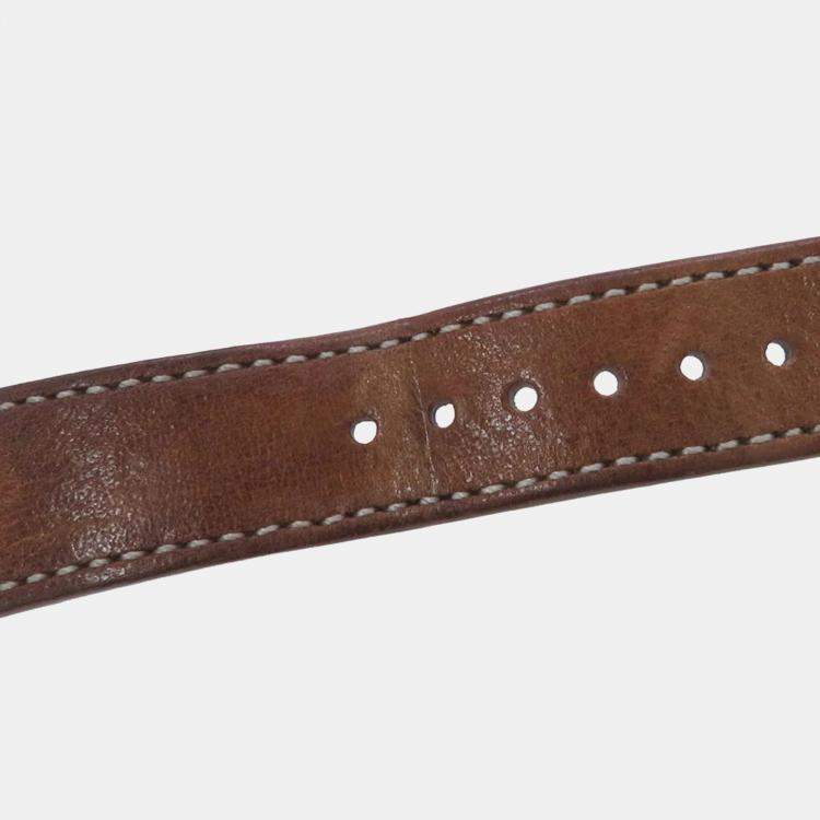 Pre Owned Omega Seamaster 14704-3SC Automatic Black 18k Yellow Gold Men's Wristwatch 33 mm