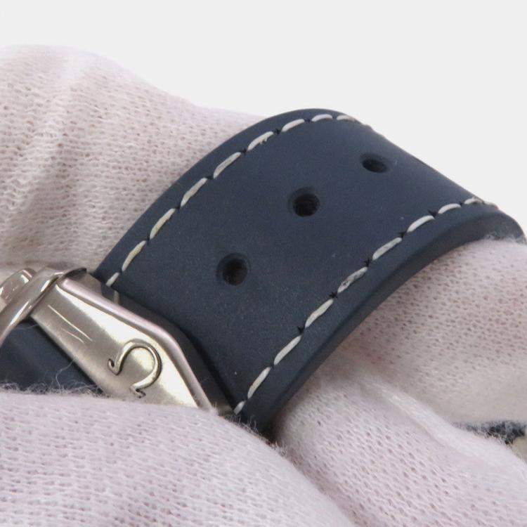 Pre Owned Omega Seamaster Planet Ocean 232.92.44.22.03.001 Automatic Blue Titanium Men's Wristwatch 43.5 mm