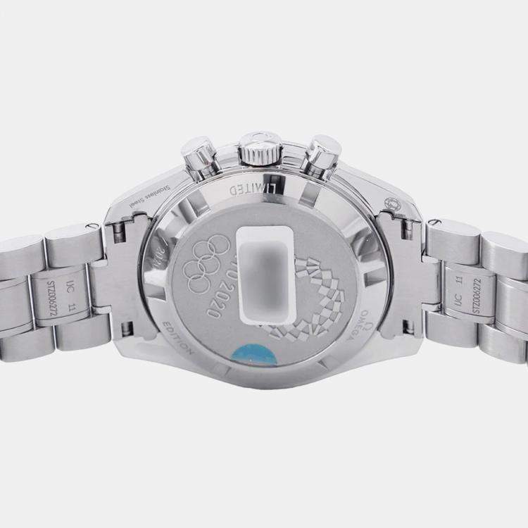 Pre Owned Omega Speedmaster 522.30.42.30.04.001 Manual Winding Silver Stainless Steel  Men's Wristwatch 42 mm