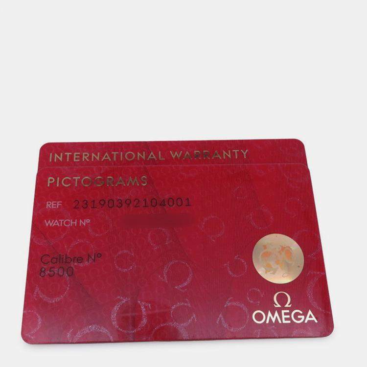 Pre Owned Omega Seamaster Aqua Terra 231.90.39.21.04.001 Automatic White Titanium Men's Wristwatch 38.5 mm