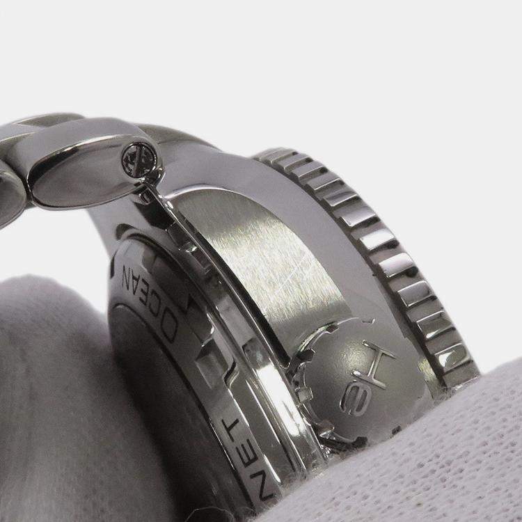 Pre Owned Omega Seamaster Planet Ocean 232.30.44.22.01.002 Automatic Black Stainless Steel Men's Wristwatch 43.5 mm