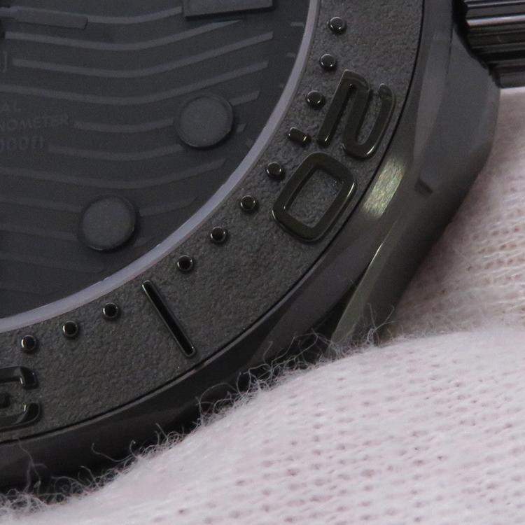 Pre Owned Omega Seamaster 210.92.44.20.01.003 Automatic Black Ceramic Men's Wristwatch 43.5 mm