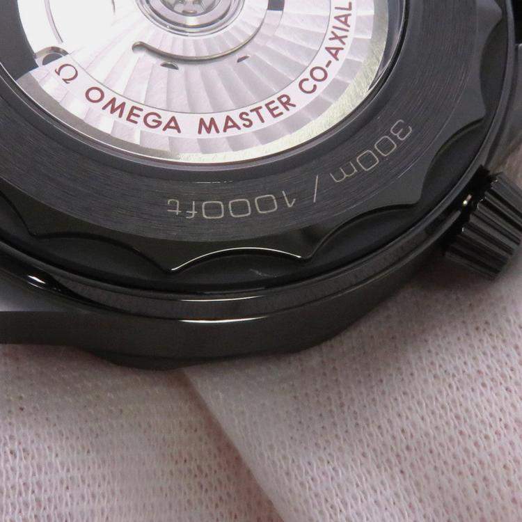 Pre Owned Omega Seamaster 210.92.44.20.01.003 Automatic Black Ceramic Men's Wristwatch 43.5 mm