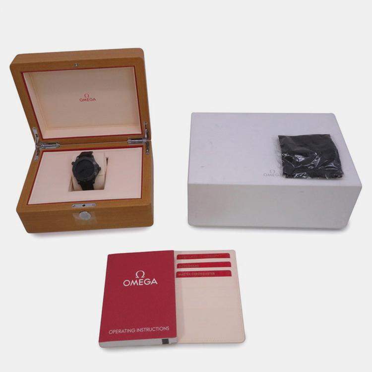 Pre Owned Omega Seamaster 210.92.44.20.01.003 Automatic Black Ceramic Men's Wristwatch 43.5 mm