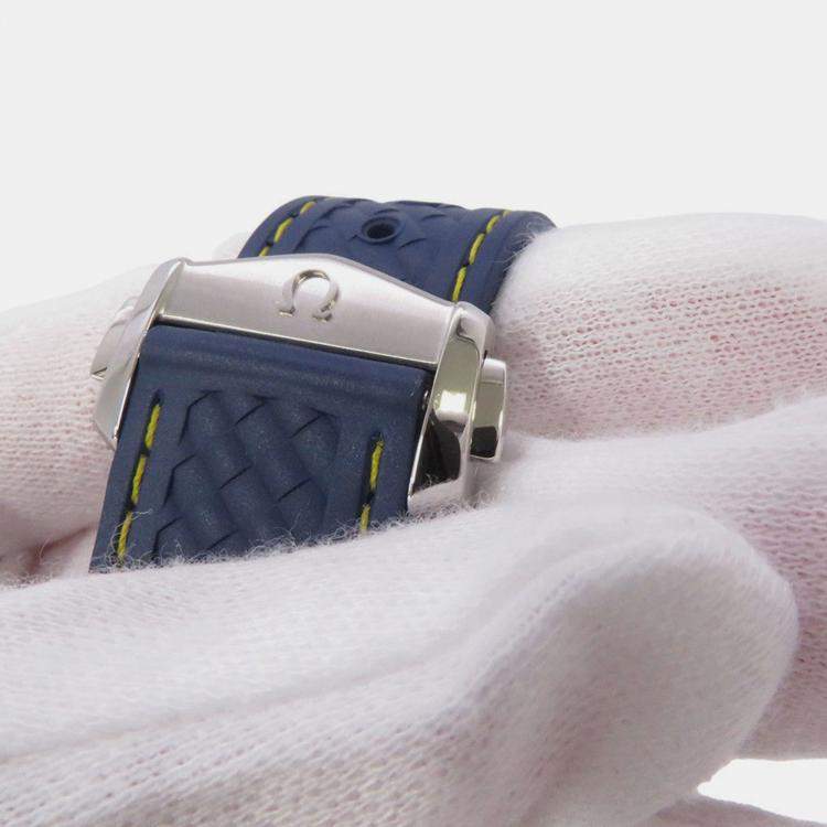 Pre Owned Omega Seamaster Aqua Terra 220.12.41.21.03.009 Automatic Blue Stainless Steel Men's Wristwatch 41 mm