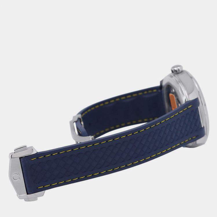 Pre Owned Omega Seamaster Aqua Terra 220.12.41.21.03.009 Automatic Blue Stainless Steel Men's Wristwatch 41 mm