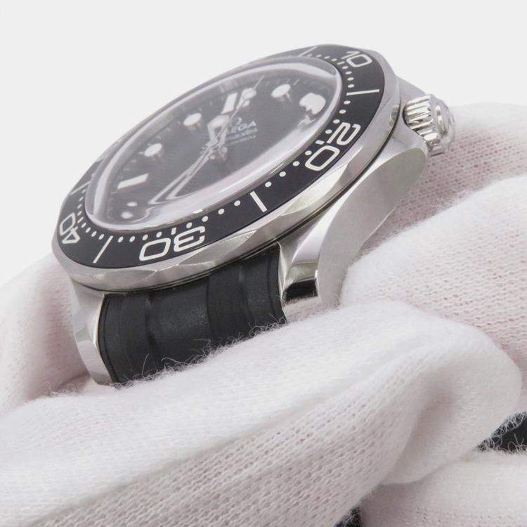 Pre Owned Omega Seamaster 210.32.42.20.01.003 Automatic Black Stainless Steel Men's Wristwatch 42 mm