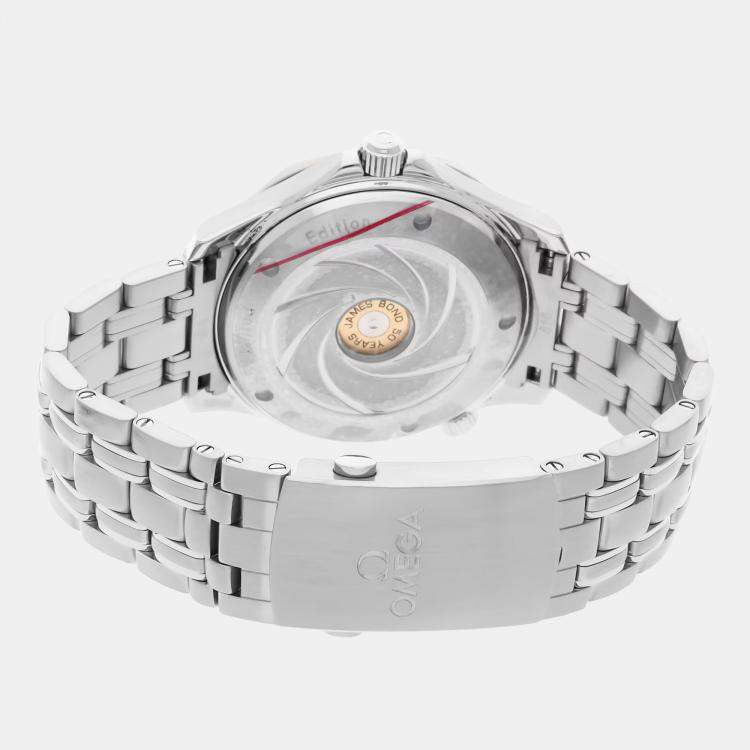 Pre Owned Pre-Owned Omega Seamaster Diver 300M James Bond 50th Anniversary Limited Edition 212.30.41.20.01.005