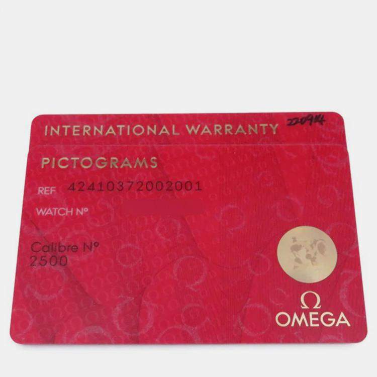 مملوكة مسبقًا Omega De Ville Prestige 424.10.37.20.02.001 Automatic  Silver Stainless Steel Men's Wristwatch 39.5 mm