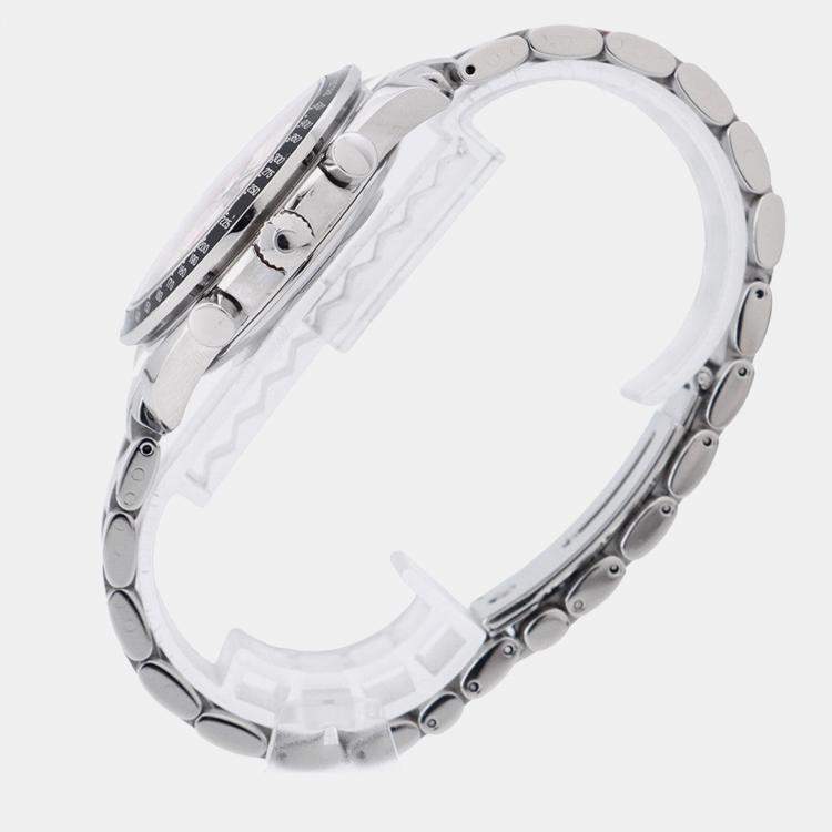 Pre Owned Omega Speedmaster 3513.33 Automatic Silver Stainless Steel Men's Wristwatch 39 mm