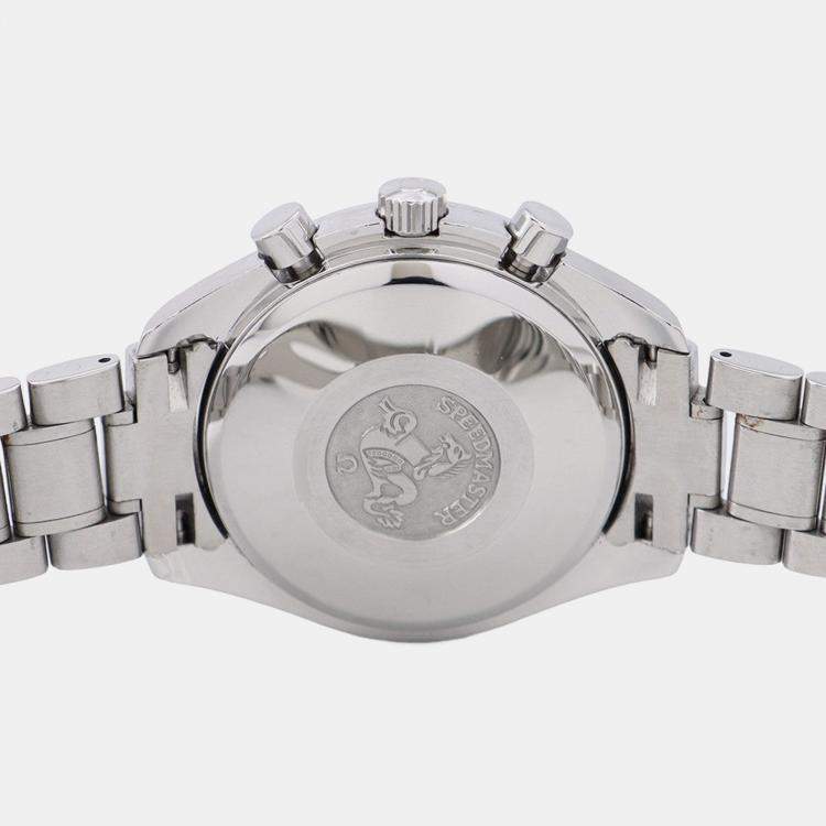 Pre Owned Omega Speedmaster 3513.33 Automatic Silver Stainless Steel Men's Wristwatch 39 mm